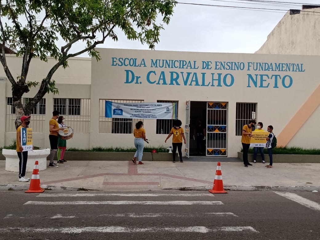 Prefeitura reforça ações de educação para o trânsito em Aracaju - SMTT Aracaju